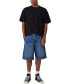 Фото #4 товара Men's Baggy Denim Shorts