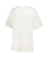 ფოტო #3 პროდუქტის Women's White Distressed Wu-Tang Graphic T-shirt