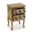 Nightstand Versa Elva Wood MDF Wood/Fir wood (33,5 x 67 x 45 cm)