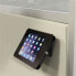 Фото #5 товара Secure Tablet Stand - Desk or Wall-Mountable - 24.6 cm (9.7") - 9.7" iPad - Black - Steel - 1.3 cm - Key
