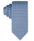 Фото #1 товара Men's Classic Floral Geometric Silk Tie