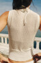 Romantic knit top