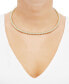 ფოტო #2 პროდუქტის Polished Woven Link 17" Chain Necklace in 14k Gold