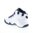 Фото #6 товара Fila Grant Hill 1 5BM00528-125 Womens White Leather Athletic Basketball Shoes