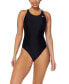 ფოტო #1 პროდუქტის Women's High-Neck Athletic One-Piece Swimsuit