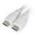 Фото #2 товара Cable HDMI 2.0 - 2m - original for Raspberry Pi - white