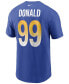 ფოტო #4 პროდუქტის Men's Los Angeles Rams Name & Number T-Shirt - Aaron Donald