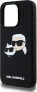 Фото #6 товара Karl Lagerfeld Karl Lagerfeld KLHMP15LSKCHPPLK iPhone 15 Pro 6.1" czarny/black hardcase Silicone Karl & Choupette MagSafe