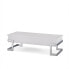 Фото #1 товара Calnan Coffee Table in White & Chrome