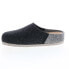 Фото #5 товара Mephisto Paddi Mens Black Canvas Slip On Clogs Slippers Shoes