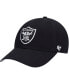Фото #2 товара Little Boys and Girls Black Las Vegas Raiders Basic MVP Adjustable Hat
