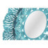 Фото #2 товара Настенное зеркало DKD Home Decor Синий Металл Коралл Белый 60 x 7 x 60 cm Средиземноморье (2 штук)