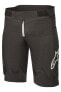 MTB Shorts Alpinestars Vector Schwarz-Weiß Kinder