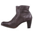 Blackstone Jl72 Zippered Booties Womens Grey Casual Boots JL72-011