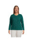 Фото #1 товара Women's Plus Size Cashmere Cardigan Sweater