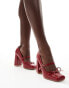 Фото #1 товара RAID Liorra heeled ballet pumps in red