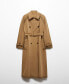 Women's Cotton Long Trench