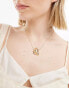 Фото #1 товара DesignB London shell pendant necklace in gold