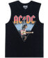 Фото #1 товара Men's Acdc Graphic Muscle Tank Top