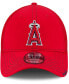 ფოტო #4 პროდუქტის Men's Los Angeles Angels Red Neo 39THIRTY Stretch Fit Hat