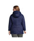 Plus Size Ultralight Packable Long Down Jacket