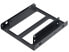 Akasa Mounting adapter allows a 2.5" SSD or HDD to fit into a 3.5" PC drive bay. - 80 g - 102 mm - 113 mm - 25 mm - 1 pc(s) - 106 mm