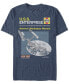 Фото #1 товара Star Trek Men's The Original Series U.S.S. Enterprise Workshop Manual Short Sleeve T-Shirt