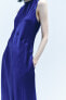 Фото #10 товара Атласное платье — zw collection ZARA