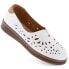 Фото #1 товара Artiker W HBH72A white openwork leather shoes