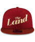 Men's Wine, Brown Cleveland Cavaliers 2023/24 City Edition 9FIFTY Snapback Adjustable Hat