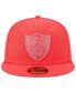 Фото #3 товара Men's Red Las Vegas Raiders Color Pack Brights 59FIFTY Fitted Hat