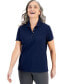 ფოტო #1 პროდუქტის Women's Short-Sleeve Cotton Polo Shirt, Created for Macy's