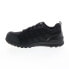 Фото #10 товара Skechers Bulklin Ayak 77289 Womens Black Canvas Lace Up Athletic Work Shoes