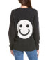 27 Miles Malibu Smiley Face Cashmere Sweater Women's