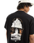 Dickies pearisburg back print t-shirt in black