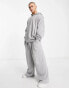 Фото #4 товара ASOS DESIGN extreme oversized hoodie in grey marl