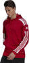 Фото #2 товара Толстовка мужская Adidas SQUADRA 21 Hoody красная размер M