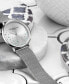 Фото #2 товара Часы Stuhrling Silver Tone Mesh 38mm