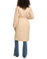 Фото #2 товара Пальто Ellen Tracy Diamond Quilted Trench Coat для женщин