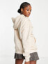 Daisy Street basics oversized hoodie in stone