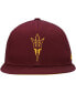 Фото #4 товара Men's Maroon Arizona State Sun Devils Sideline Snapback Hat