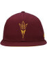 Men's Maroon Arizona State Sun Devils Sideline Snapback Hat