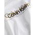 CALVIN KLEIN Double Flock Logo short sleeve T-shirt