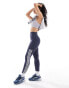 Фото #1 товара adidas Performance optime 3-stripes full-length leggings in blue