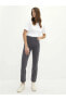 Фото #4 товара Basic Skinny Fit Düz Cep Detaylı Kadın Jean Pantolon