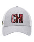 ფოტო #3 პროდუქტის Women's Heather Gray, White Chicago Blackhawks Iconic Glimmer Trucker Snapback Hat