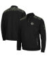 Фото #2 товара Men's Black Louisville Cardinals OHT Military-Inspired Appreciation Commo Fleece Quarter-Zip Jacket