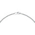 Elegant steel bicolor necklace Drops SCZ1325