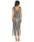 Фото #2 товара Women's Sequin Embellished Sleeveless Gown