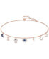 ფოტო #1 პროდუქტის Rose Gold-Tone Crystal Protective Charm Bolo Necklace